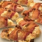 crispy bacon wrapped chicken
