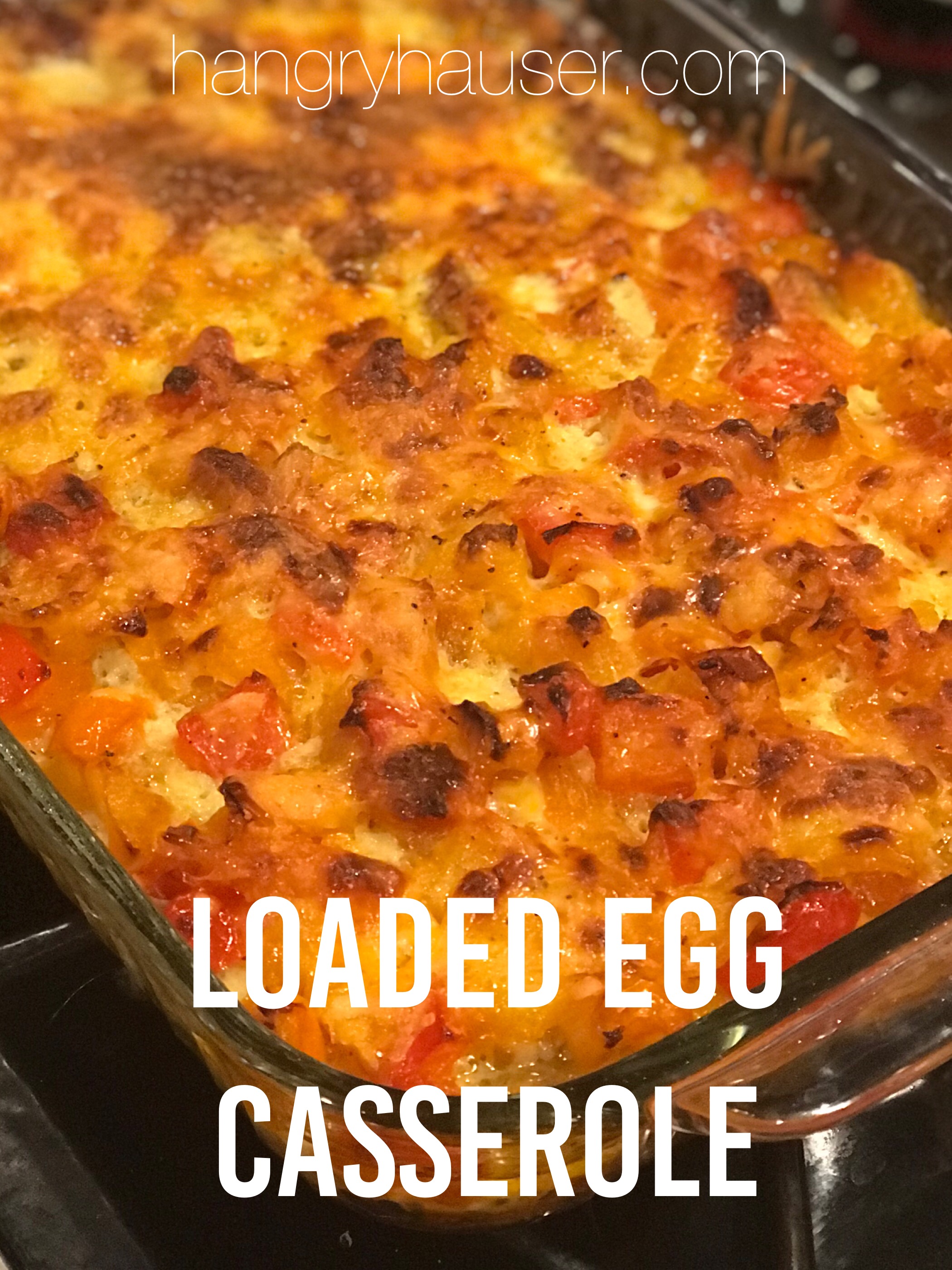loaded egg casserole