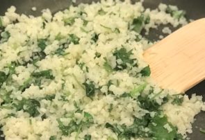 cilantro lime cauliflower rice